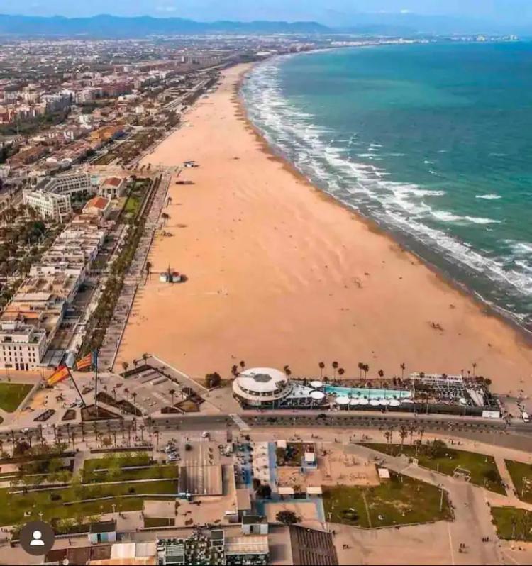 Lovely Apartment Near Beach & Science City Valencia Eksteriør bilde