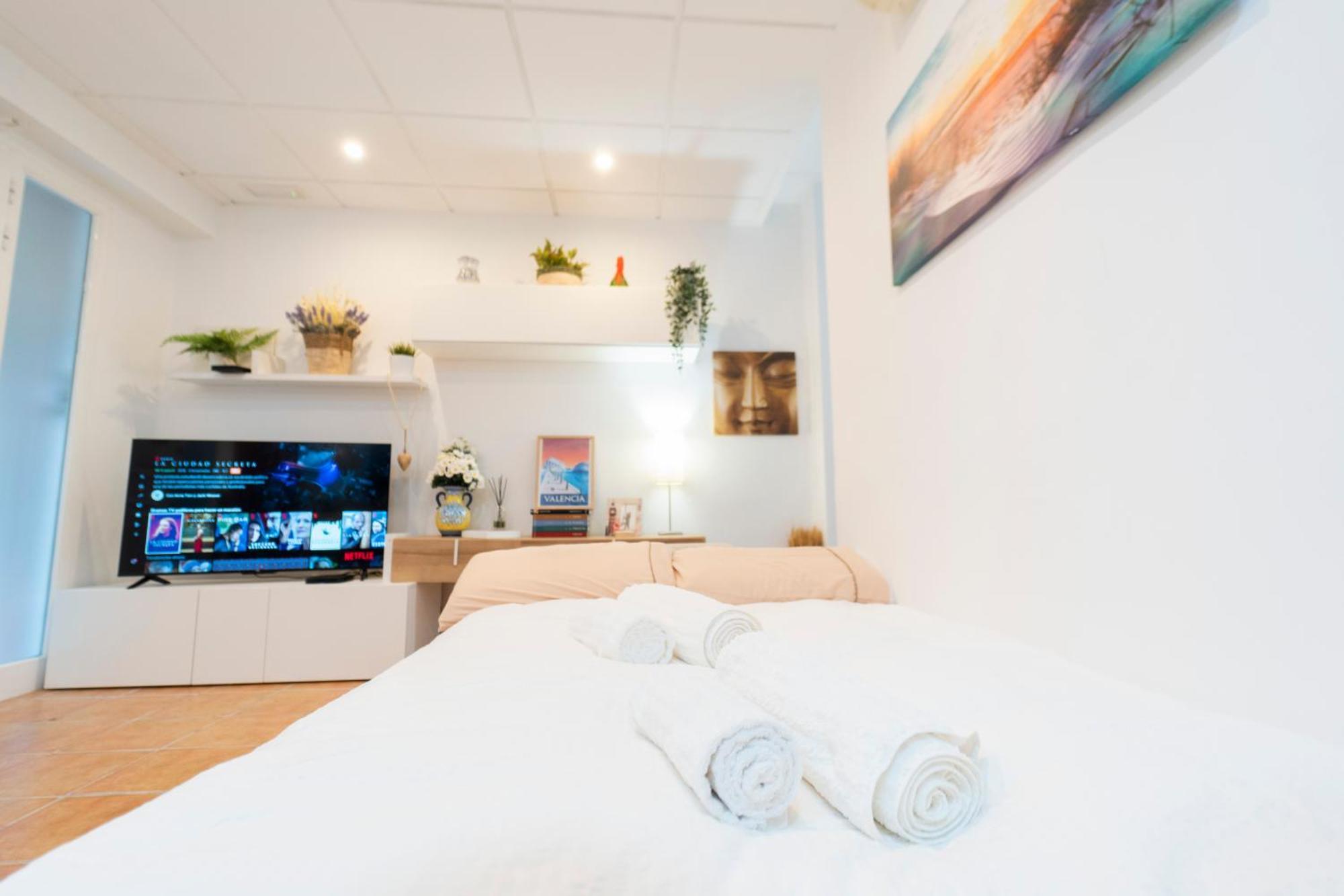 Lovely Apartment Near Beach & Science City Valencia Eksteriør bilde